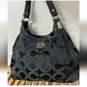 Coach Black Hobo Shoulder Bag